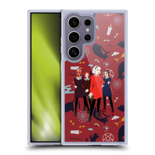 Chilling Adventures of Sabrina Graphics Witch Posey Soft Gel Case for Samsung Galaxy S25 Ultra & MagSafe