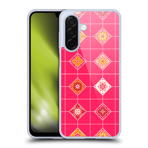Cat Coquillette Patterns 6 Mexican Tile 3 Soft Gel Case for Samsung Galaxy A26 5G