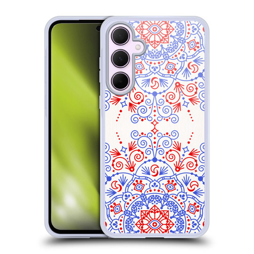 Cat Coquillette Patterns 6 Moroccan Mandala Soft Gel Case for Samsung Galaxy A35 5G