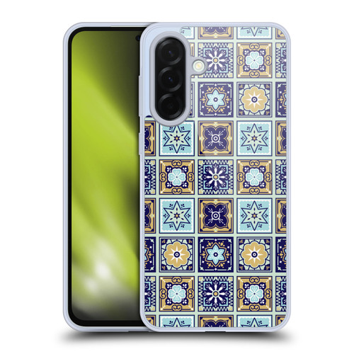 Cat Coquillette Patterns 6 Mexican Tile 2 Soft Gel Case for Samsung Galaxy A36 5G