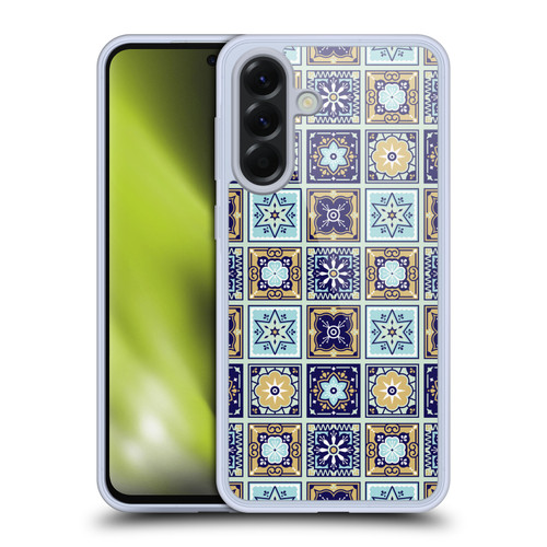 Cat Coquillette Patterns 6 Mexican Tile 2 Soft Gel Case for Samsung Galaxy A56 5G