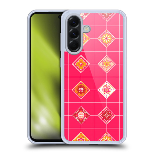 Cat Coquillette Patterns 6 Mexican Tile 3 Soft Gel Case for Samsung Galaxy A56 5G