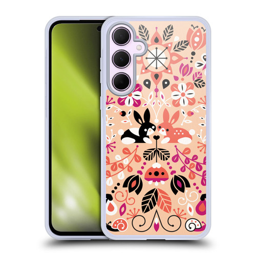 Cat Coquillette Animals Bunny Lovers Soft Gel Case for Samsung Galaxy A35 5G