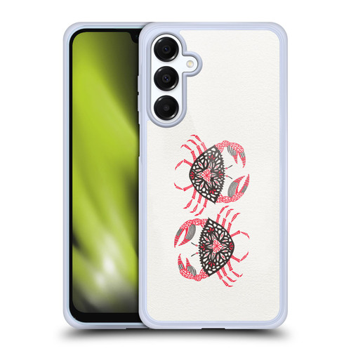 Cat Coquillette Sea Pink Crab Soft Gel Case for Samsung Galaxy A16 5G & MagSafe