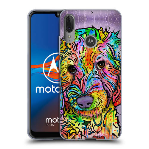 Dean Russo Dogs 3 Sweet Poodle Soft Gel Case for Motorola Moto E6 Plus