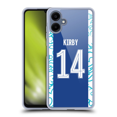 Chelsea Football Club 2022/23 Women's Home Kit Fran Kirby Soft Gel Case for Samsung Galaxy A06 4G / 5G