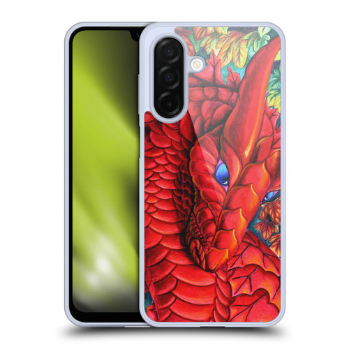 Carla Morrow Dragons Red Autumn Dragon Soft Gel Case for Samsung Galaxy A26 5G