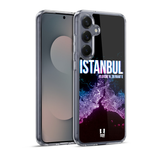 Head Case Designs City Lights Istanbul Soft Gel Case for Samsung Galaxy S25+ & MagSafe