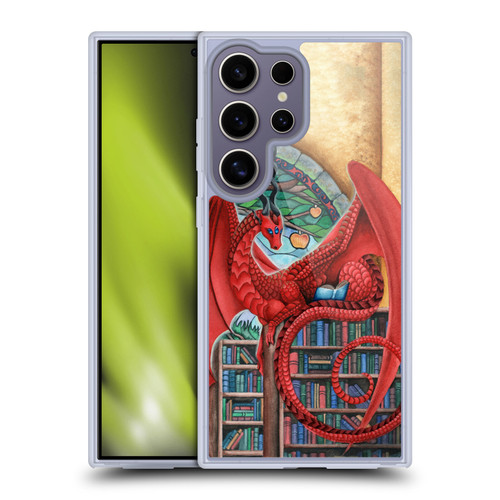 Carla Morrow Dragons Gateway Of Knowledge Soft Gel Case for Samsung Galaxy S25 Ultra & MagSafe