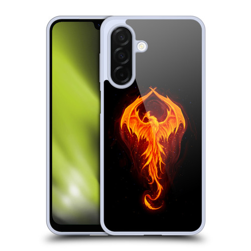 Christos Karapanos Dark Hours Dragon Phoenix Soft Gel Case for Samsung Galaxy A26 5G