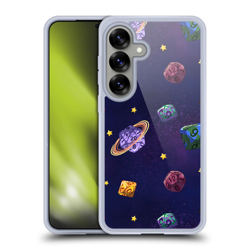 Carla Morrow Patterns Dice Numbers Soft Gel Case for Samsung Galaxy S25 & MagSafe