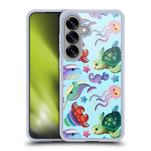Carla Morrow Patterns Sea Life Soft Gel Case for Samsung Galaxy S25 & MagSafe
