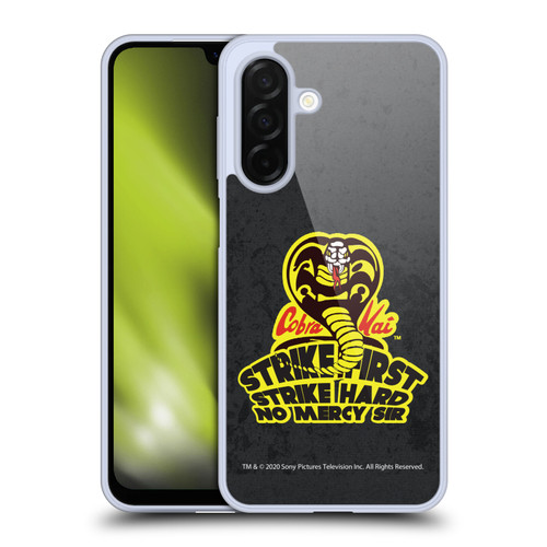 Cobra Kai Graphics 2 Strike Hard Logo Soft Gel Case for Samsung Galaxy A26 5G