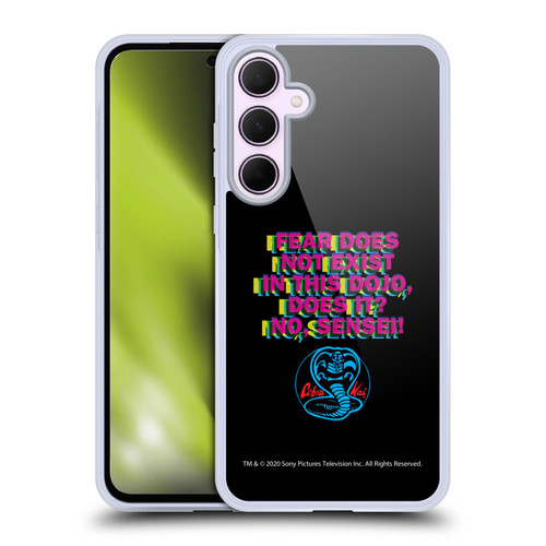 Cobra Kai Graphics 2 Dojo Quote Logo Soft Gel Case for Samsung Galaxy A35 5G