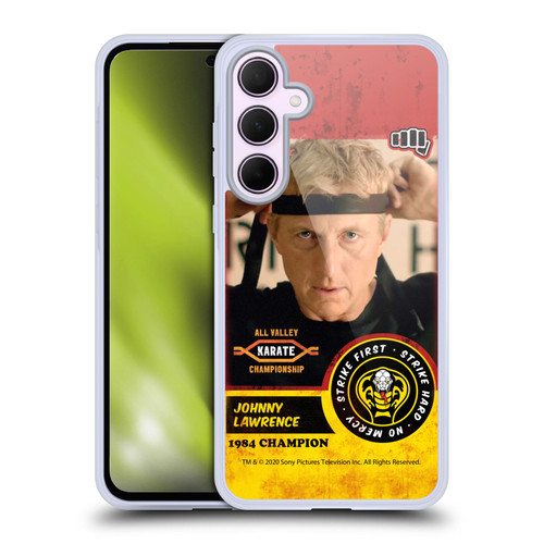 Cobra Kai Graphics 2 Johnny Lawrence Karate Soft Gel Case for Samsung Galaxy A35 5G