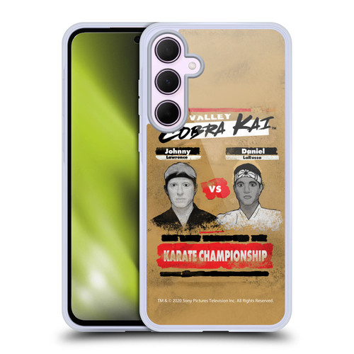 Cobra Kai Graphics 2 Karate Championship Soft Gel Case for Samsung Galaxy A35 5G