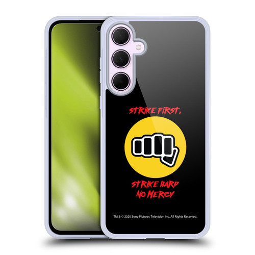 Cobra Kai Graphics 2 No Mercy Logo Soft Gel Case for Samsung Galaxy A35 5G