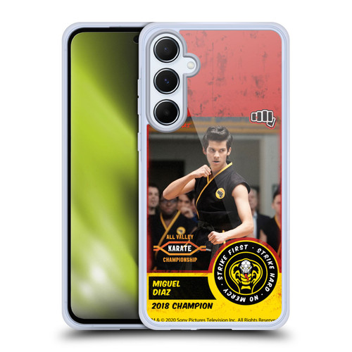 Cobra Kai Graphics 2 Miguel Diaz Karate Soft Gel Case for Samsung Galaxy A55 5G