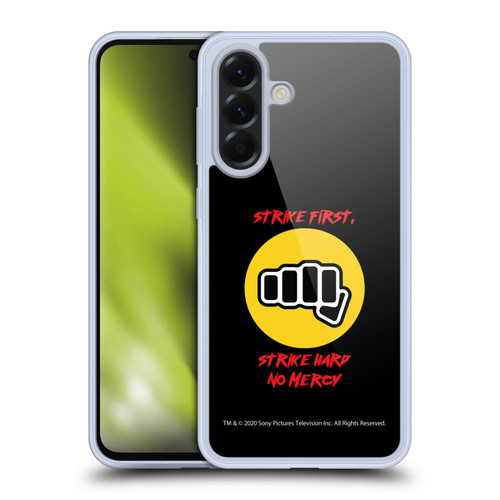 Cobra Kai Graphics 2 No Mercy Logo Soft Gel Case for Samsung Galaxy A56 5G