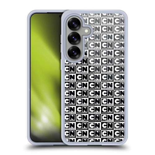 Cartoon Network Logo Pattern Soft Gel Case for Samsung Galaxy S25 & MagSafe