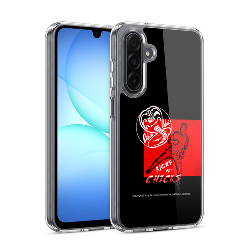 Cobra Kai Composed Art John Lawrence Kicks Soft Gel Case for Samsung Galaxy A17 4G / 5G