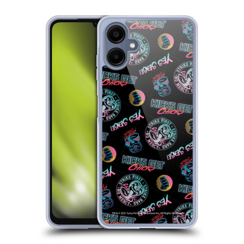 Cobra Kai Key Art Strike Hard Logo Pattern Soft Gel Case for Samsung Galaxy A06 4G / 5G