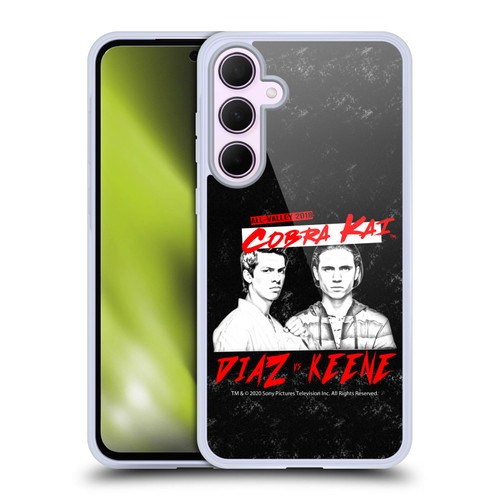 Cobra Kai Composed Art Diaz VS Keene Soft Gel Case for Samsung Galaxy A35 5G