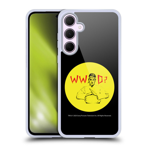 Cobra Kai Composed Art John Lawrence WWD Soft Gel Case for Samsung Galaxy A35 5G