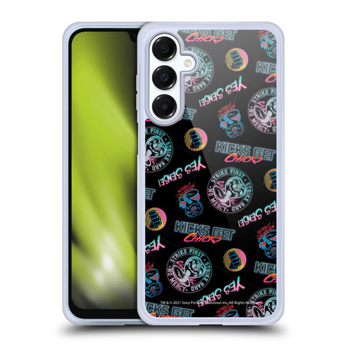 Cobra Kai Key Art Strike Hard Logo Pattern Soft Gel Case for Samsung Galaxy A16 5G & MagSafe