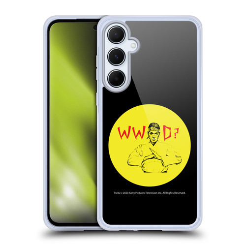 Cobra Kai Composed Art John Lawrence WWD Soft Gel Case for Samsung Galaxy A55 5G
