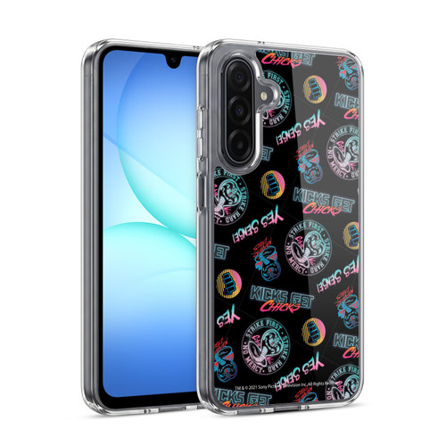 Cobra Kai Key Art Strike Hard Logo Pattern Soft Gel Case for Samsung Galaxy A17 4G / 5G
