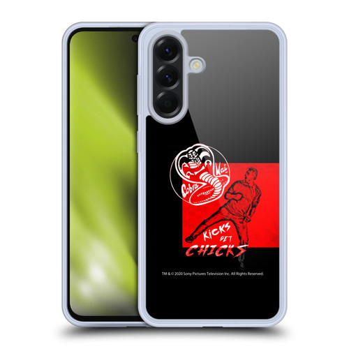 Cobra Kai Composed Art John Lawrence Kicks Soft Gel Case for Samsung Galaxy A56 5G