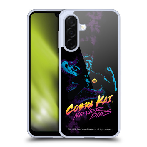 Cobra Kai Key Art Johnny Lawrence Never Dies Soft Gel Case for Samsung Galaxy A26 5G