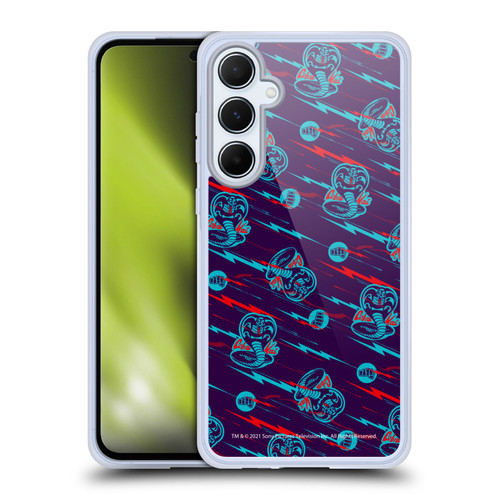 Cobra Kai Key Art Logo Pattern Soft Gel Case for Samsung Galaxy A55 5G