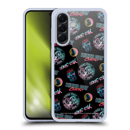 Cobra Kai Key Art Strike Hard Logo Pattern Soft Gel Case for Samsung Galaxy A56 5G