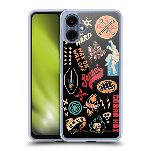 Cobra Kai Season 5 Key Art Icons Pattern Soft Gel Case for Samsung Galaxy A06 4G / 5G