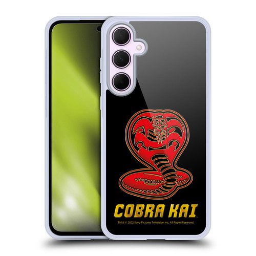 Cobra Kai Season 5 Key Art Gold Logo Soft Gel Case for Samsung Galaxy A35 5G