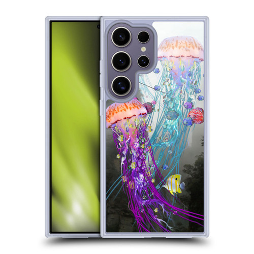 Dave Loblaw Jellyfish Jellyfish Misty Mount Soft Gel Case for Samsung Galaxy S25 Ultra & MagSafe