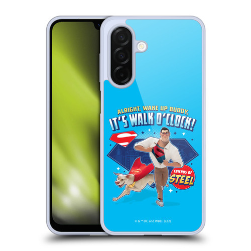 DC League Of Super Pets Graphics It's Walk O' Clock Soft Gel Case for Samsung Galaxy A26 5G