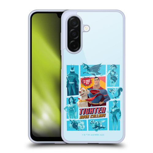 DC League Of Super Pets Graphics Tighten Your Collars Soft Gel Case for Samsung Galaxy A26 5G