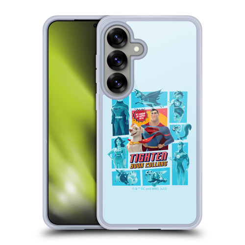 DC League Of Super Pets Graphics Tighten Your Collars Soft Gel Case for Samsung Galaxy S25 & MagSafe