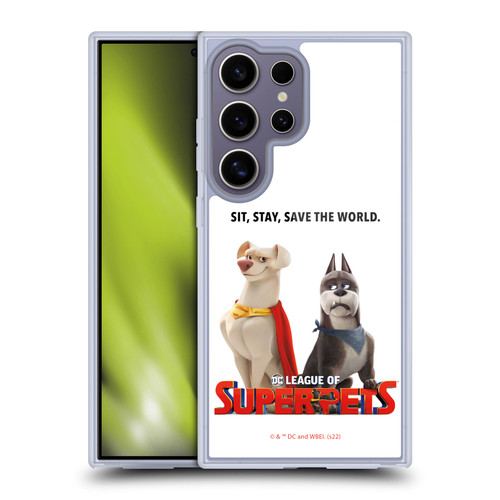 DC League Of Super Pets Graphics Characters 1 Soft Gel Case for Samsung Galaxy S25 Ultra & MagSafe