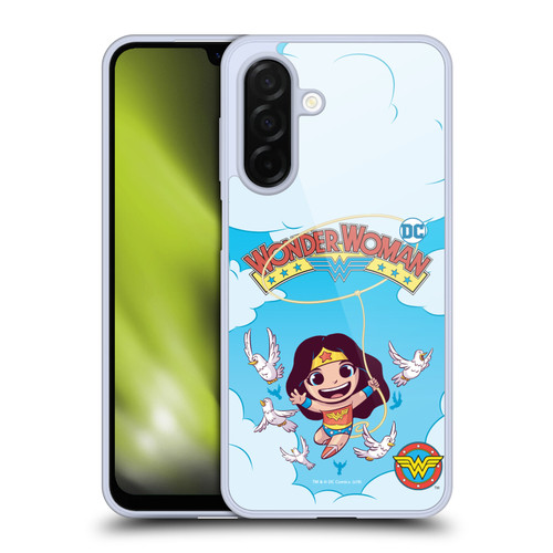 Super Friends DC Comics Toddlers Comic Covers Wonder Woman 1 Soft Gel Case for Samsung Galaxy A26 5G