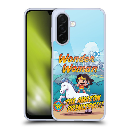 Super Friends DC Comics Toddlers Comic Covers Wonder Woman 2 Soft Gel Case for Samsung Galaxy A26 5G