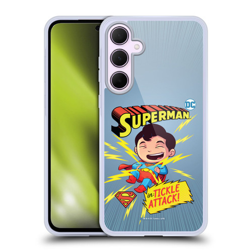 Super Friends DC Comics Toddlers Comic Covers Superman 2 Soft Gel Case for Samsung Galaxy A35 5G