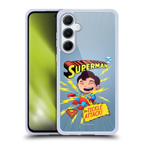 Super Friends DC Comics Toddlers Comic Covers Superman 2 Soft Gel Case for Samsung Galaxy A55 5G