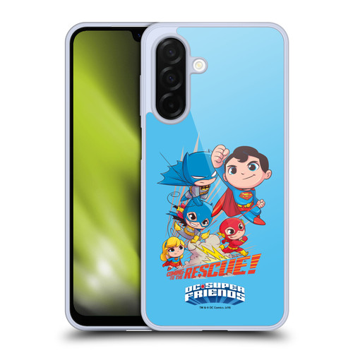Super Friends DC Comics Toddlers Composed Art Group 1 Soft Gel Case for Samsung Galaxy A26 5G