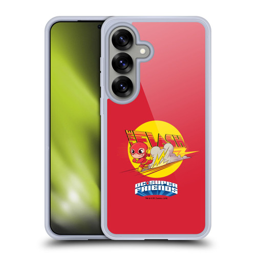 Super Friends DC Comics Toddlers Composed Art The Flash Soft Gel Case for Samsung Galaxy S25 & MagSafe