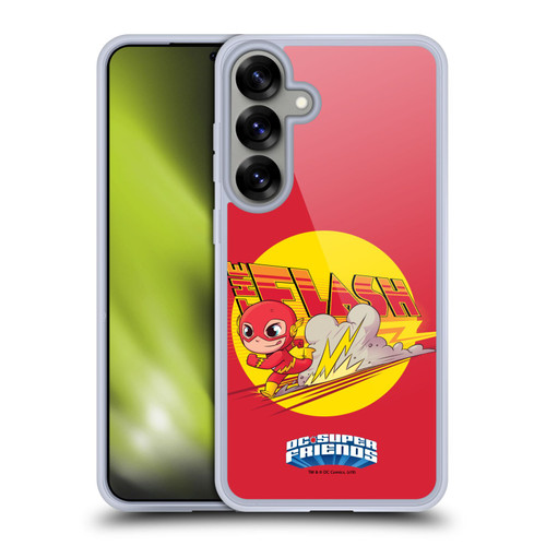 Super Friends DC Comics Toddlers Composed Art The Flash Soft Gel Case for Samsung Galaxy S25+ & MagSafe