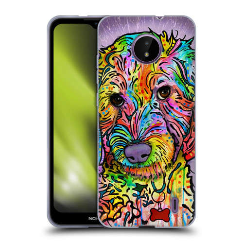 Dean Russo Dogs 3 Sweet Poodle Soft Gel Case for Nokia C10 / C20